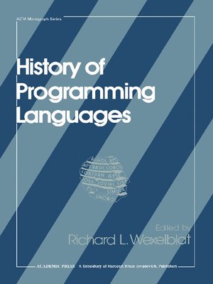 cover image of History of Programming Languages